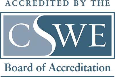 Accredited by the C S W E Board of Accreditation